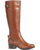 Bandolino Castin Boots Wide Calf - Lyst