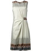 Etro Tribal Print Dress - Lyst