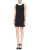 Eileen Fisher Washable Crepe Layering Dress - Lyst