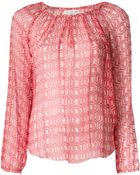 Etoile Isabel Marant Zinya Blouse - Lyst