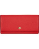 Mulberry Tree Leather Continental Wallet - Lyst
