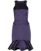 McQ by Alexander McQueen Satin Dress - Lyst