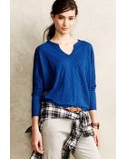 Velvet By Graham & Spencer Textured Dolman Pullover - Lyst