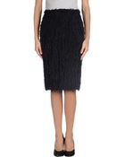 Balenciaga Knee Length Skirt - Lyst
