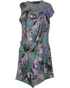 Peter Pilotto Short Dress - Lyst