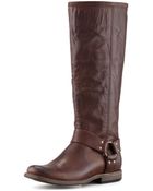 Frye Phillip Harness Boot - Lyst