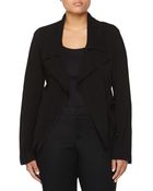Donna Karan New York Double-Lapel Easy Jacket - Lyst