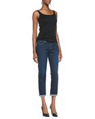 Eileen Fisher Slim Stretch Ankle Jeans - Lyst