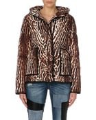 Maje Leopard Print Coat - Lyst