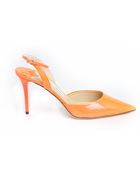 Jimmy Choo Neon Flame Patent Leather 'Tilly' Slingbacks - Lyst