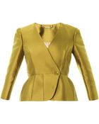 Matthew Williamson Luster Tailored Peplum Jacket - Lyst