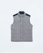 Zara Combined Waistcoat - Lyst
