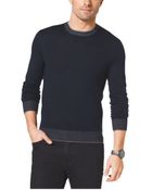 Michael Kors Merino Wool Crewneck Sweater - Lyst