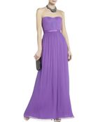 BCBGMAXAZRIA Amber Strapless Evening Gown - Lyst