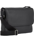 Barneys New York Front-Flap Medium Messenger Bag - Lyst