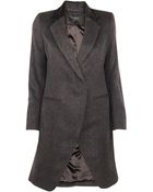 Laveer Grey Trench With Inner Vest - Lyst