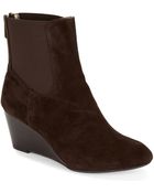 Adrienne Vittadini Karol Wedge Ankle Boots - Lyst