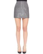 Alexander Wang Printed Liquid Miniskirt - Lyst