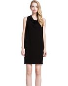 Cynthia Steffe Cowl Neck Racerback Dress - Lyst