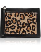 Miss Kg Tilly Print Clutch Bag - Lyst