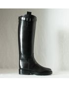 Ann Demeulemeester boots knee boots heel boots - Lyst