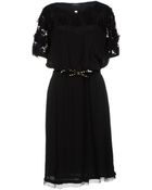 Class Roberto Cavalli Short Dress - Lyst