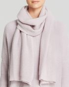 Vince Scarf Thermal Wool Cashmere - Lyst