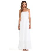 Twelfth Street Cynthia Vincent Lace Inset Maxi Dress - Lyst