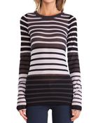 Enza Costa Cashmere Bold Crew - Lyst
