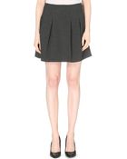 Claudie Pierlot Smithy Jersey Skirt - Lyst
