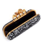 Alexander McQueen Plexiglas Knuckle Box Clutch - Lyst