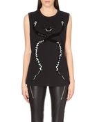 Diesel Cotton-Jersey Top - Lyst