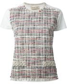 Coast + Weber + Ahaus Tweed Front Tshirt - Lyst