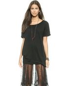 Free People Sunday Tee - Teak - Lyst