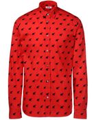 Moschino Long Sleeve Shirt - Lyst