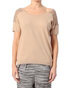 Marie-sixtine Short Sleeve Top - 346Lpknit Laura - Lyst