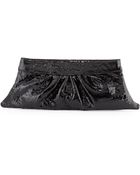 Lauren Merkin Louise Patent Calfskin Clutch Bag - Lyst