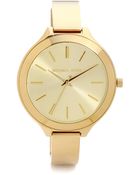 Michael Kors Slim Runway Watch - Lyst