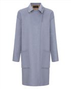 Jaeger Double-Faced Wool Coat - Lyst
