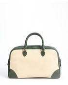 Marc Jacobs Taupe And Green Leather 'The Venetia' Top Handle Bag - Lyst