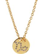 Gorjana Astrology Shimmer Disc Necklace - Lyst