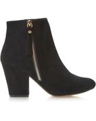 Dune Ninety Tassel Ankle Boots - Lyst