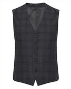 Jaeger Overcheck Classic Waistcoat - Lyst