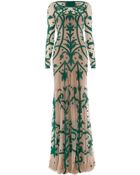 Temperley London Long Francine Tattoo Dress - Lyst