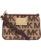 Michael Kors Michael Jet Set Item Small Wristlet - Lyst