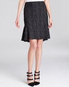 Elie Tahari Bonnie Tweed Print Skirt - Lyst
