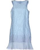 Ermanno Scervino Short Dress - Lyst