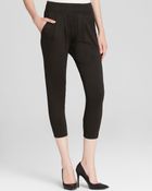 Three Dots Cropped Slouchy Pants - Lyst