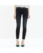 Madewell Skinny Skinny Crop Jeans In Tempest Wash - Lyst