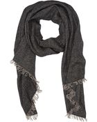 Destin Tweed Scarf - Lyst